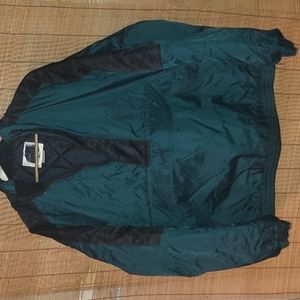 Vintage.  90s. Nike. Made in Hong Kong. Heavy puffy pullover. Half-zip. Size XL.